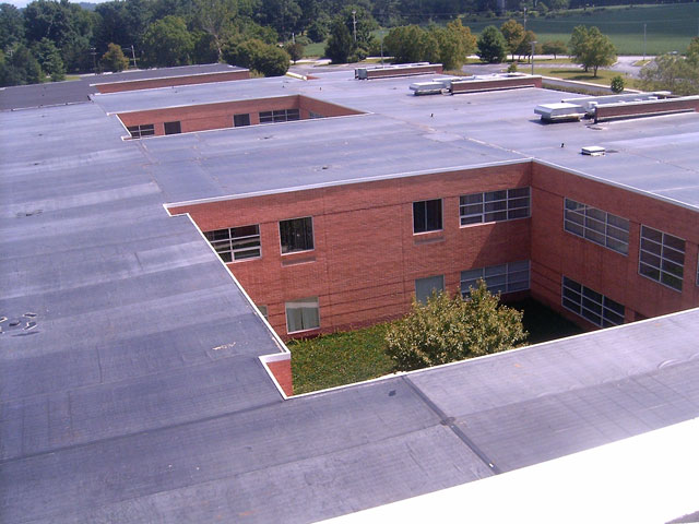 Bishop Shanahan High School Fleece Back EPDM Membrane